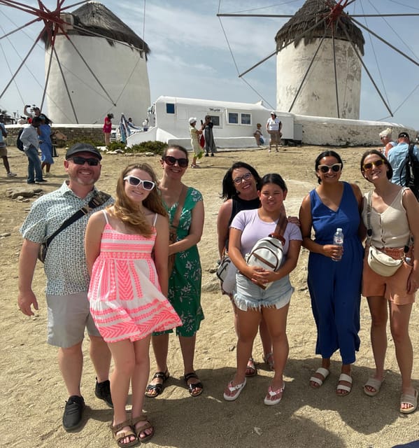 4Hour Mykonos Adventure Walk Town & Minivan Countryside Tour - Key points to know before booking