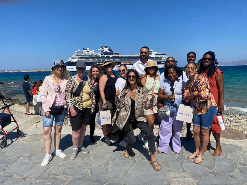 4Hour Mykonos Adventure Walk Town & Minivan Countryside Tour - The minivan ride across Mykonos