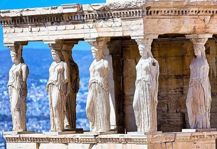 Acropolis: 3D representations & audiovisual self-guided tour - Erechtheion and the Temple of Athena Nike