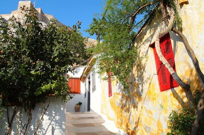 Acropolis monuments, Parthenon and Plaka, Monastiraki walking tour - The Roman Agora and the remarkable Tower of the Winds