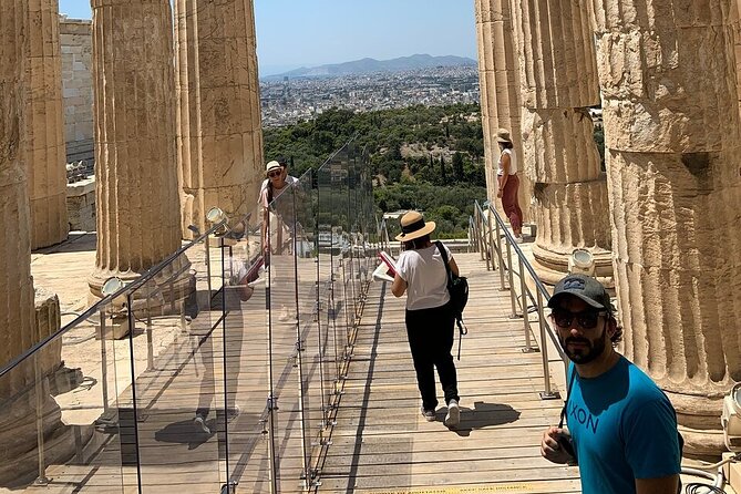 Acropolis of Athens and Acropolis Museum Tour - Walking into the Acropolis Museum