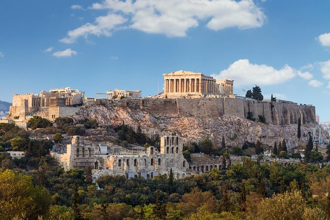 Acropolis & Parthenon Entrance Ticket w/optional SG Audio Tours - Theater of Dionysus and Odeon of Herodes Atticus