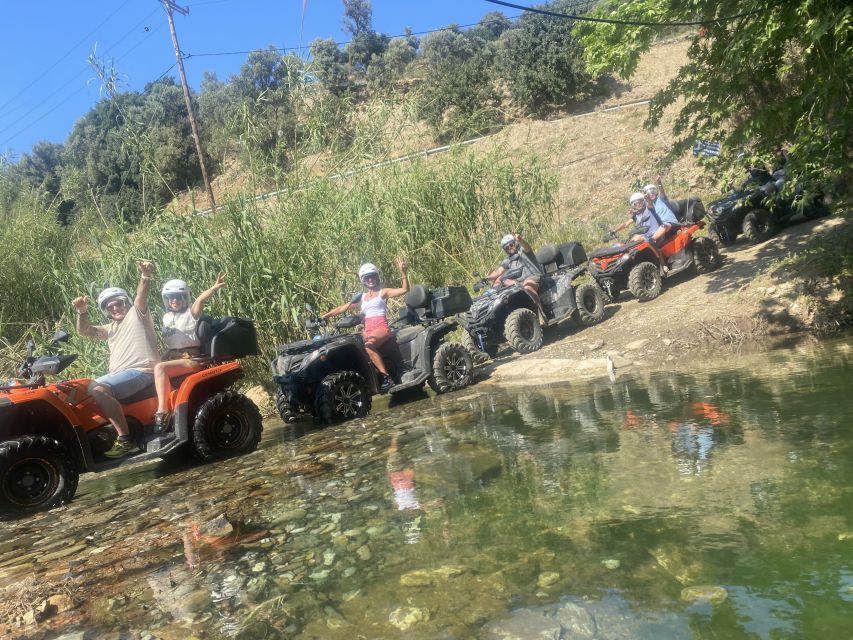 Agia Pelagia Crete Quad Bike authentic backland Tour - Riding out from Agia Pelagia