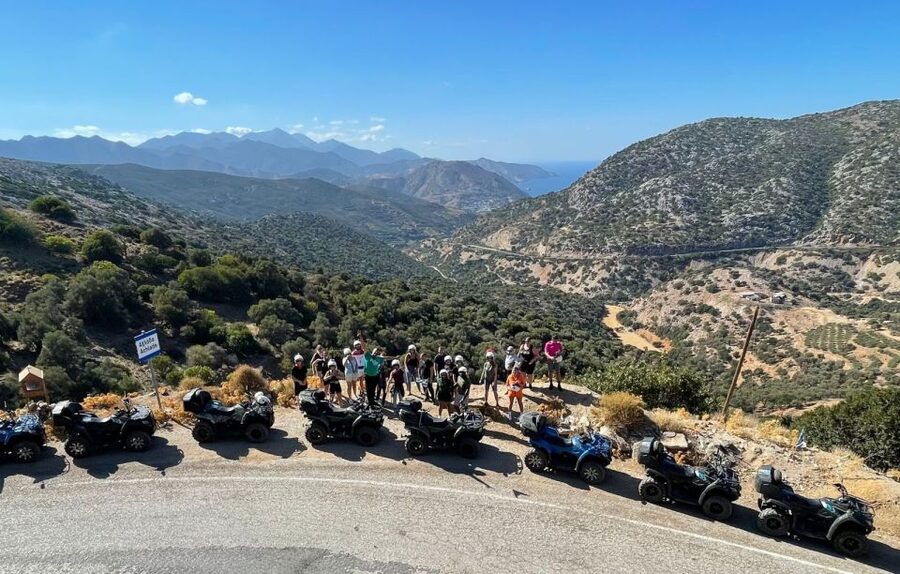 Agia Pelagia Crete Quad Bike authentic backland Tour - Fodele, El Greco, and the village of oranges