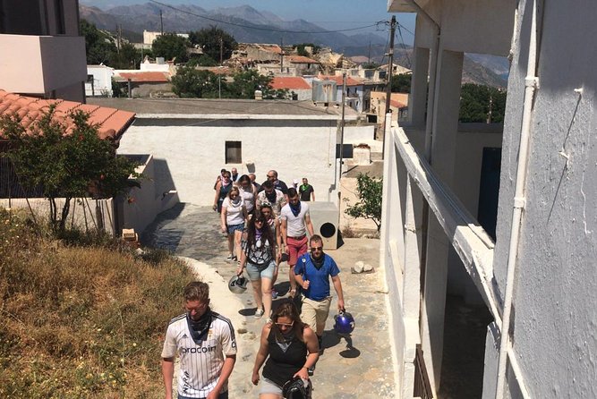 Agia Pelagia Quad Safari to Discover the Authentic Crete - Walking through Achlada’s abandoned streets