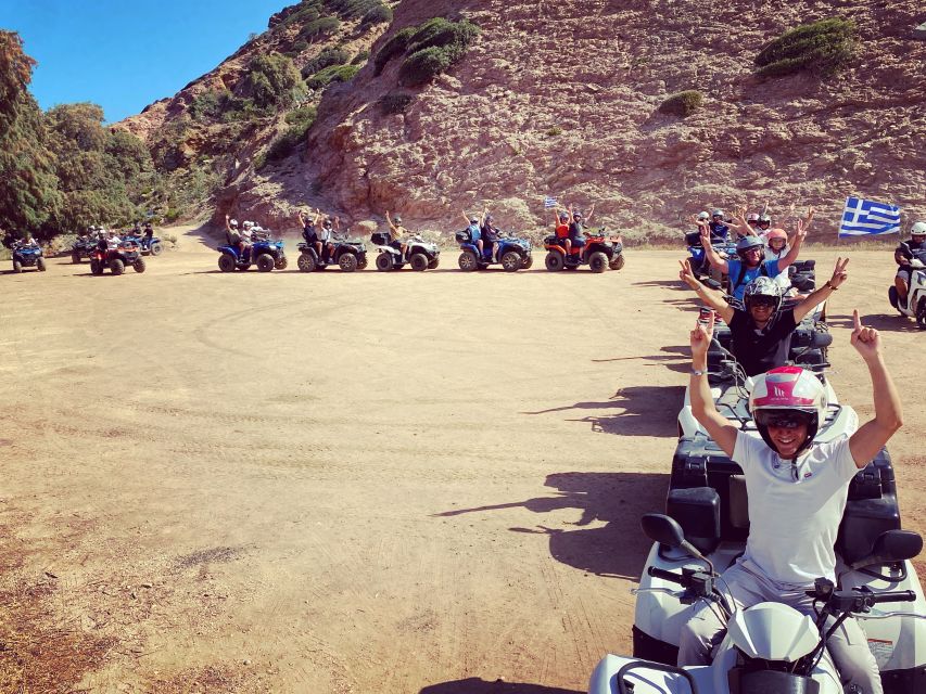 Agia Pelagia: Sunset or Morning Quad Tour & Ghost Town Visit - A 25-minute pause in Fodele