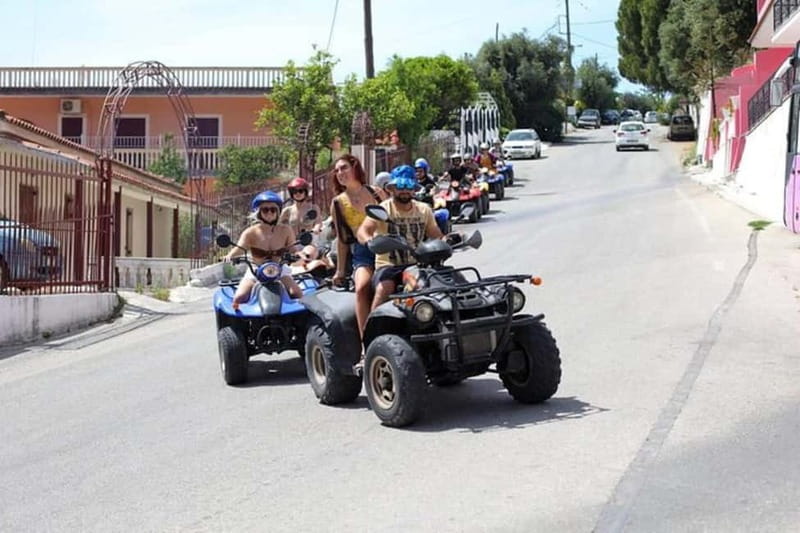 Agios Gordios: Corfu ATV Quad Tour with Lunch at Pink Palace - Paramonas Beach and the swim break