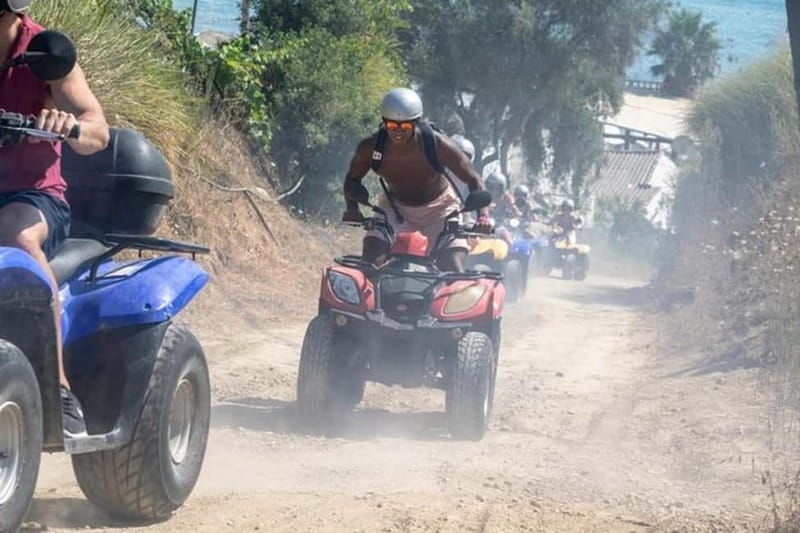 Agios Gordios: Corfu ATV Quad Tour with Lunch at Pink Palace - How difficult is the ATV ride?
