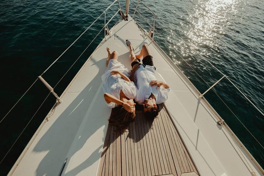 Agios Nikolaos: Golden Hour Sailboat Tour with Wine & Snacks - Seeing Spinalonga Without a Shore Visit