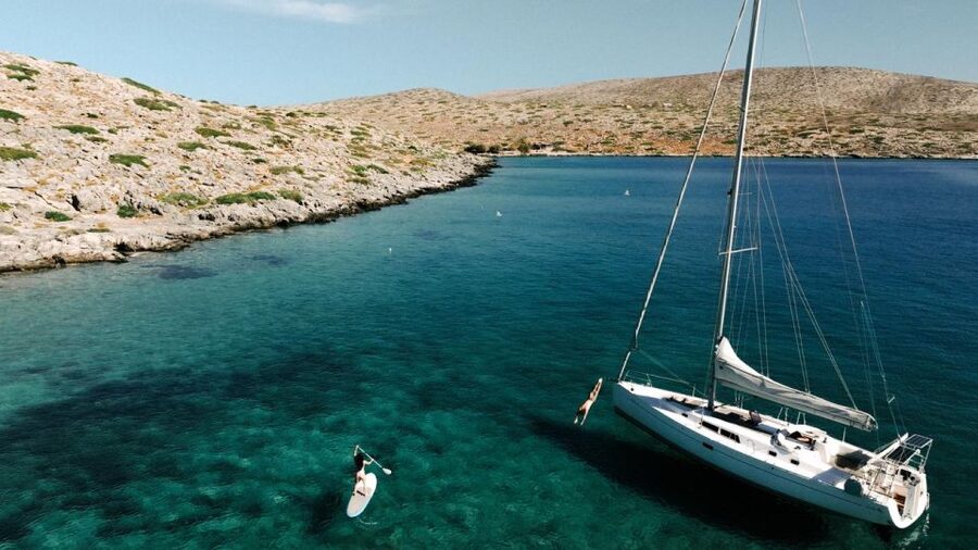 Agios Nikolaos: Mirabello Bay Sailing Cruise with Meal - My call on the Agios Nikolaos cruise