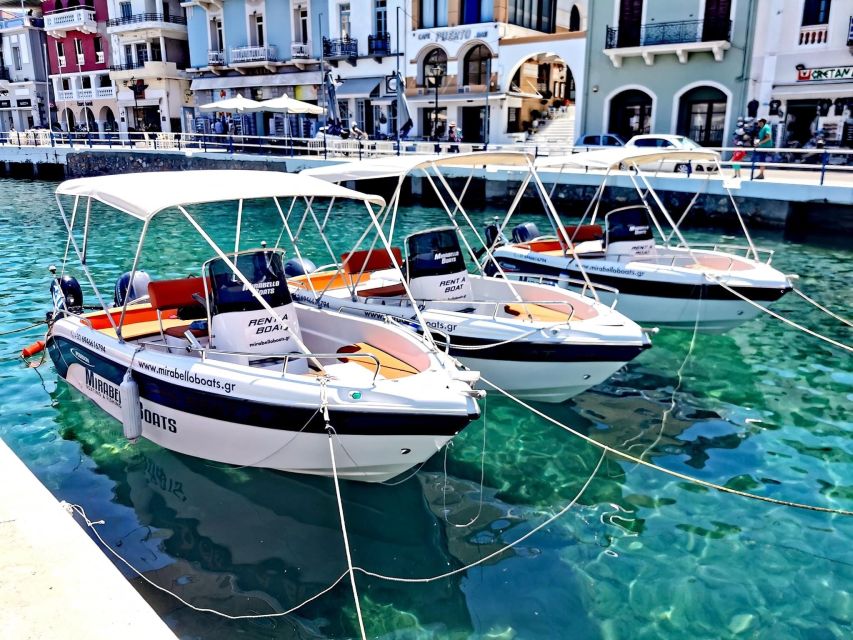 Agios Nikolaos: Motorboat or Speedboat Rental - Agios Nikolaos and the First Hour on the Water