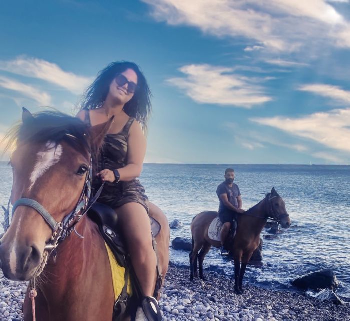 Akrotiri: Guided Horseback Riding Day Trip to a Beach - Getting to the stable from your hotel