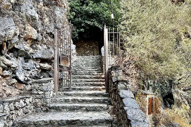 All Day Private Family Tour to Elafonisi Beach & Agia Sofia - Coffee and cave time near Topolia