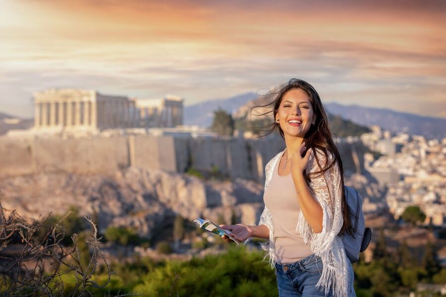 Amazing Athens: Capturing Memories amidst the Acropolis View - Meeting at Theorias 21 and getting into position