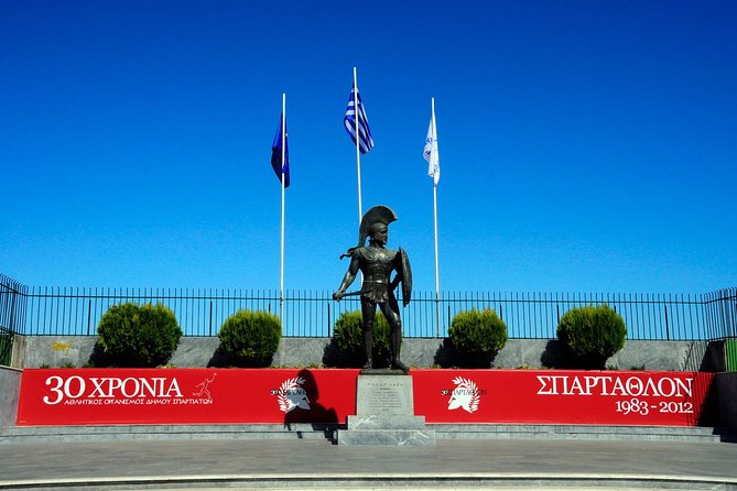 Ancient Sparta Ancient Corinth Private Tour from Athens/ Nafplio - Leonidas and the meaning of Molon labe