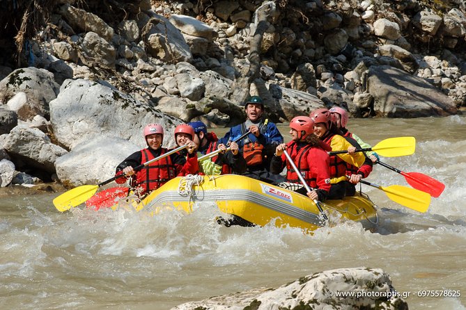 Arachthos white water river Rafting: Plaka's Bridge- Tzari - The return to Tzari and the Alpine Zone base