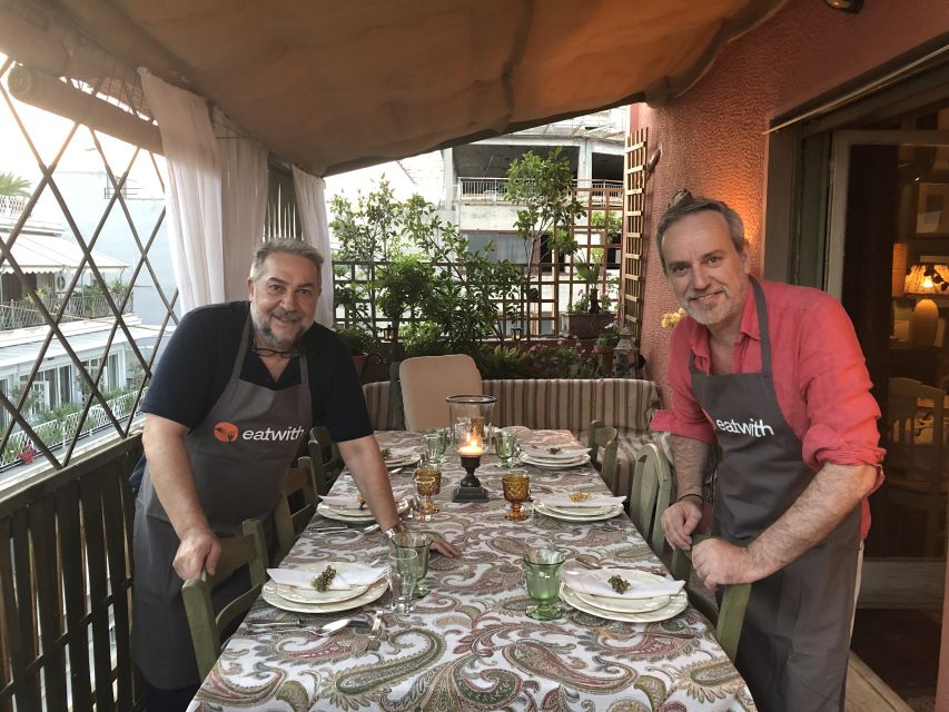 Athens: 7-Course Dinner and Wine Pairing with Acropolis View - Dimitris and Savvas as Your Hosts
