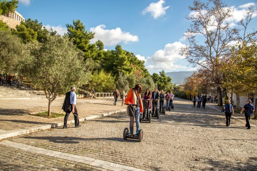 Athens Acropolis 2-Hour Segway Tour - Hadrian’s Library, Monastiraki, and the Roman Agora