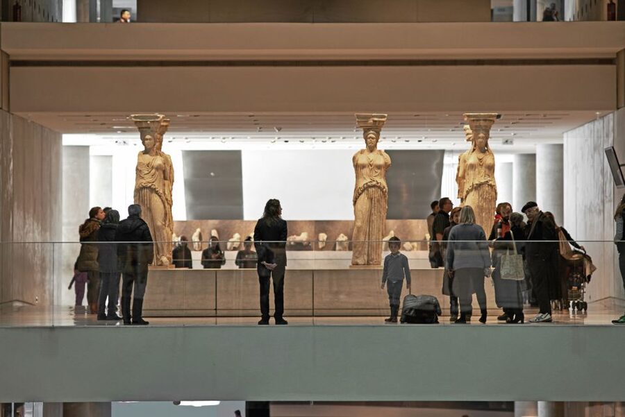 Athens: Acropolis & Acropolis Museum Ticket with Audio Guide - Walking through the Propylaea and Temple of Nike