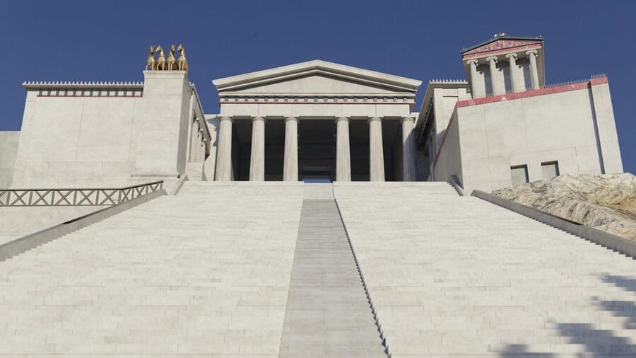 Athens: Acropolis Entry Ticket & VR Audio Guided Tour - The Erechtheion and its unusual design