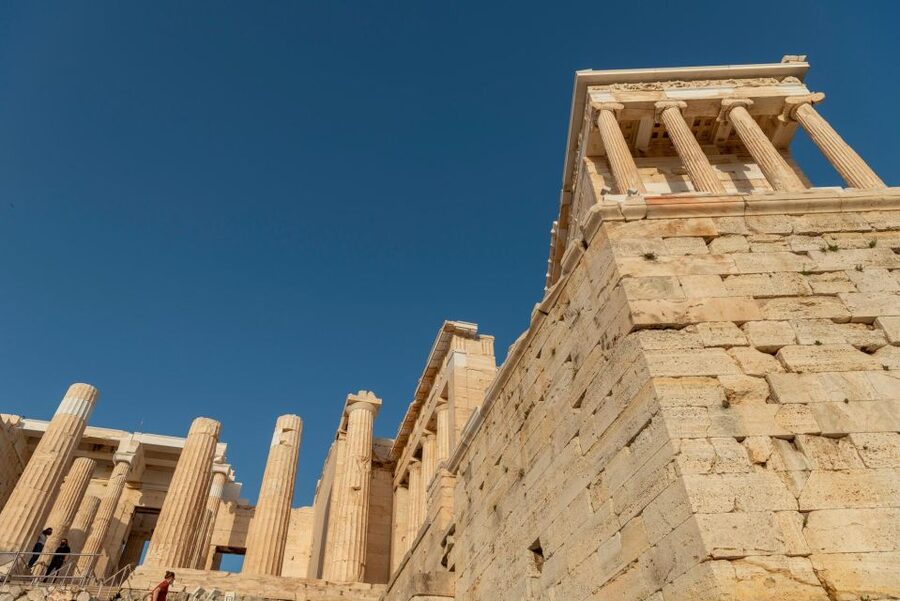Athens: Acropolis FULLY PRIVATE Tour with Licensed Guide - Odeon of Herodes Atticus and the descent