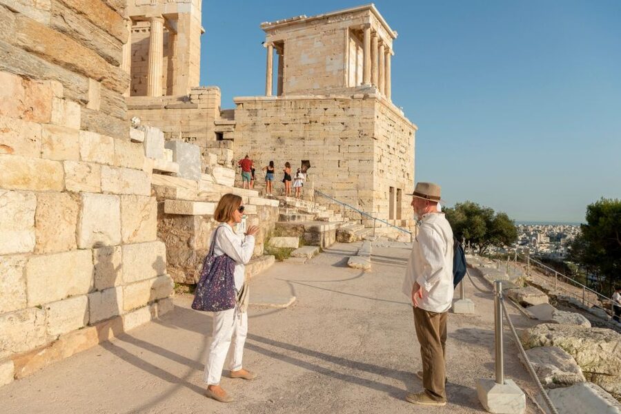 Athens: Acropolis FULLY PRIVATE Tour with Licensed Guide - Panoramic Athens views from the Acropolis