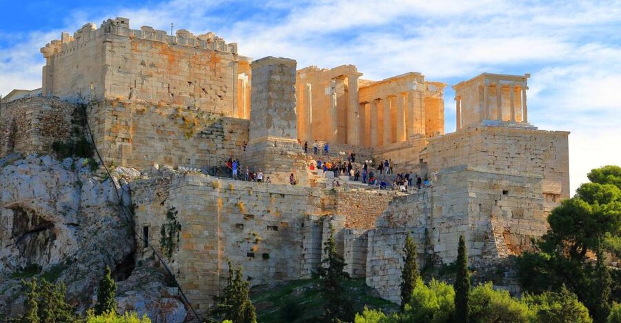 Athens: Acropolis Guided Walking Tour without Entry Ticket - Temple of Athena Nike and Odeon of Herodes Atticus