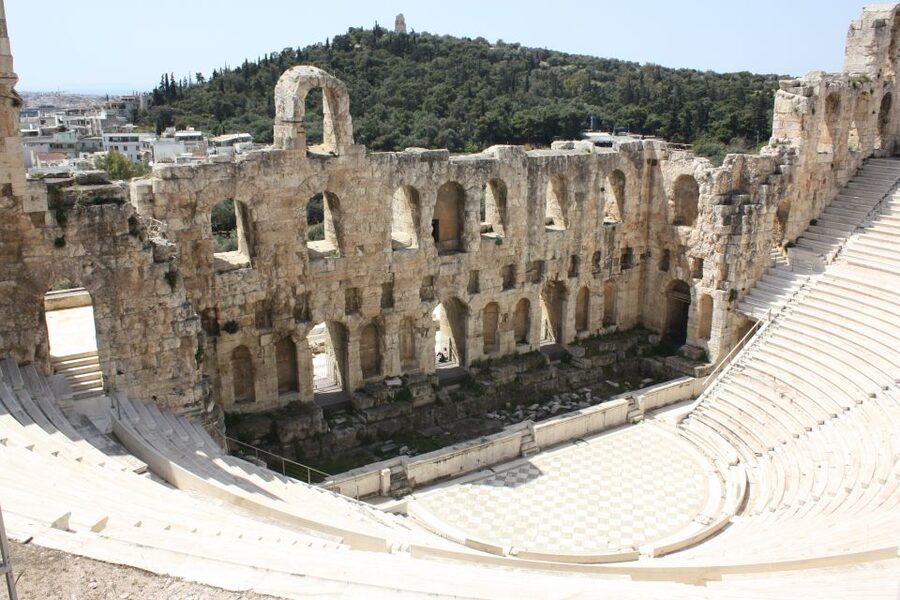 Athens:Acropolis - Historical Center Walking Tour in Spanish - The Parthenon and the Acropolis views