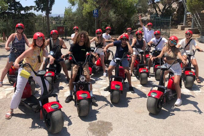 Athens Acropolis Official E-Scooter Guided Tour Fat E-Bike - Gazi and the First Cemetery of Athens