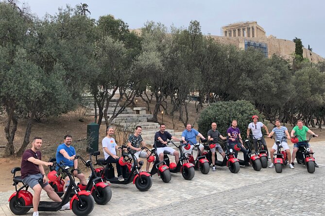 Athens Acropolis Official E-Scooter Guided Tour Fat E-Bike - Mars Hill and Pnyx: Athens from above