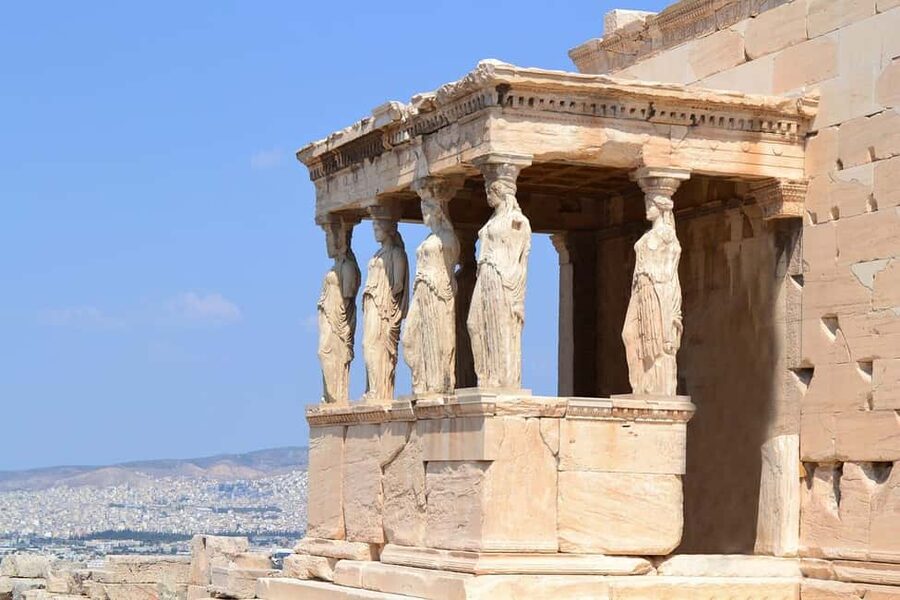 Athens: Acropolis Self-Guided Audiovisual Tour w/ 3D Models - The Erechtheion and smaller monuments