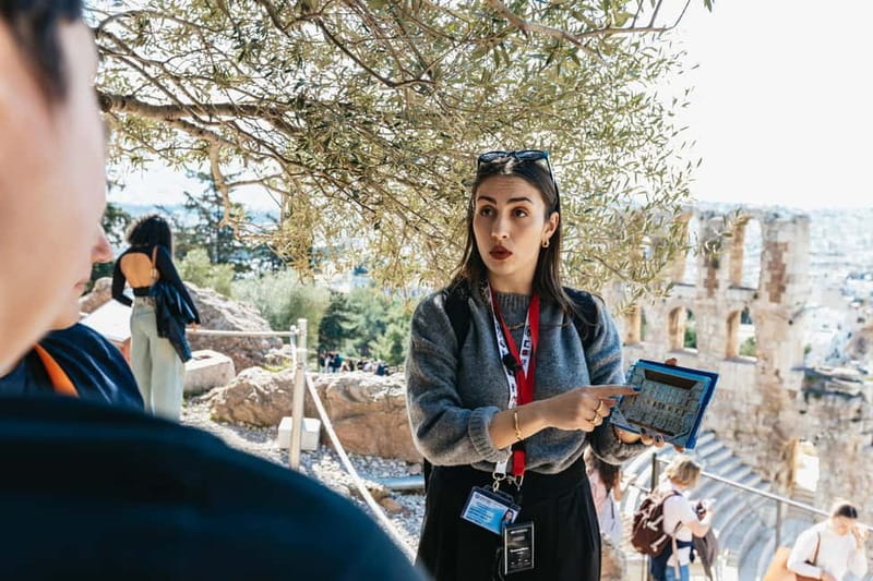 Athens: Acropolis Sunset Tour with Optional Fast-Track Entry - Walking through the Theater of Dionysus