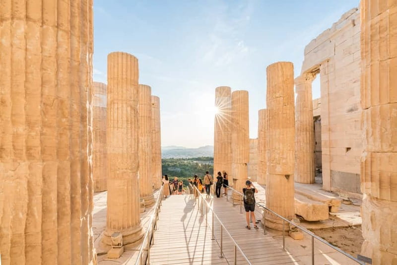 Athens: Acropolis Tour with Licensed Guide - Passing through the Propylaea