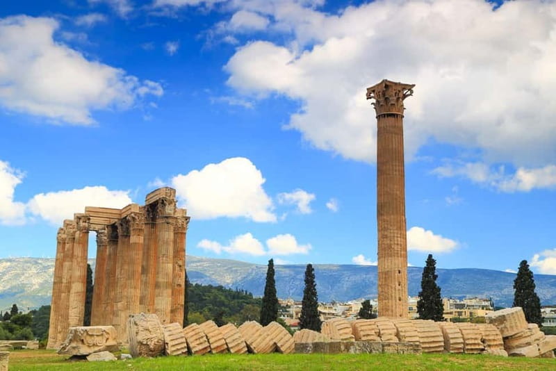 Athens: Acropolis & up to 5 Archaeological Sites Combo Pass - Olympieion and the Temple of Olympian Zeus