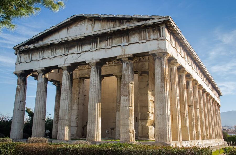 Athens: Agora and Hephaistos Temple Entrance Ticket - Entering from Thissio Square
