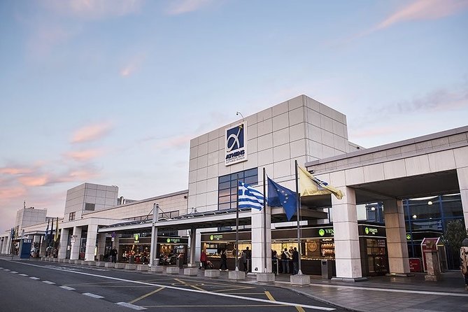 Athens AirPort To Athens Hotels Luxury Private Transfer Service - The arrival hall meet-and-greet