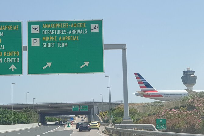 Athens Airport to Piraeus Cruise Terminal- Transfer By Mercedes E Class Wagon - Arriving at Piraeus without another transfer