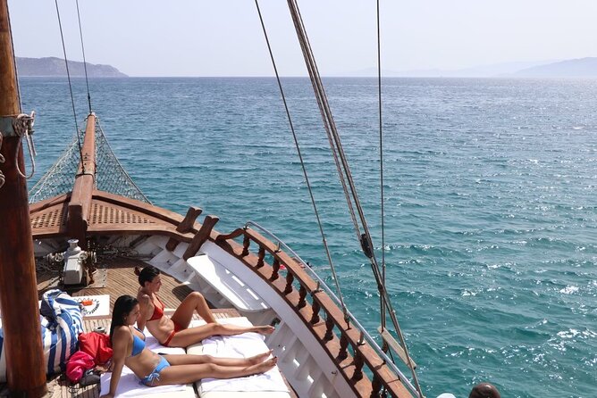 Athens: All Day Cruise to Agistri Moni Aegina with Lunch & Drinks - Moni: a swim from the boat