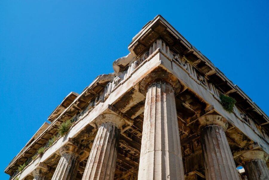 Athens: Ancient Agora E-Ticket and Audio Tour - Beginning beside the Temple of Hephaestus