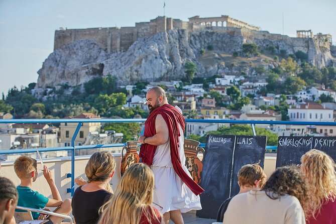 Athens: Ancient Greek Theatre Murder Mystery Experience - One actor, several ancient Athenian roles