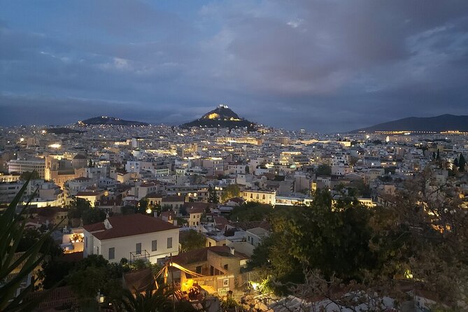 Athens at Night Small-Group Walking Tour with Dinner - Two hours of Greek food in Thiseio