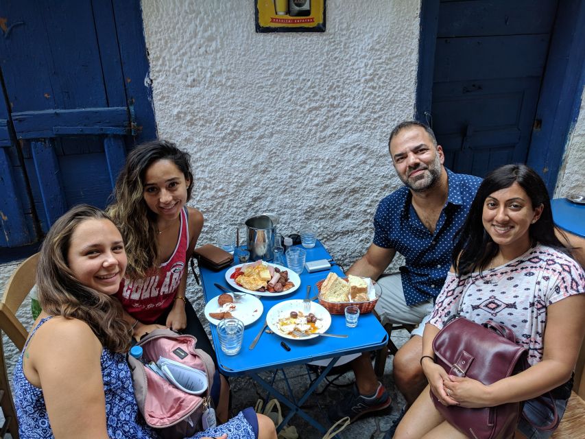 Athens: Authentic Greek Food Walking Tour - Athinas brings old food shops and local specialties