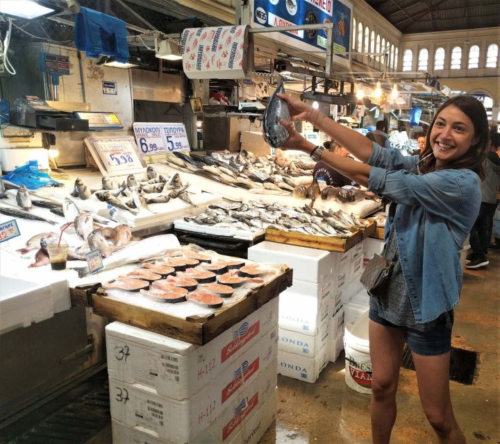 Athens: Authentic Greek Food Walking Tour - Athens Central Market shows the city at work