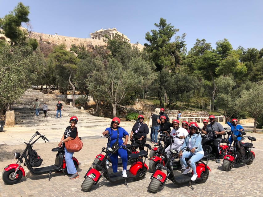 Athens: Award-Winning Acropolis Guided e-Scooter Tour - A rolling view of Athens icons