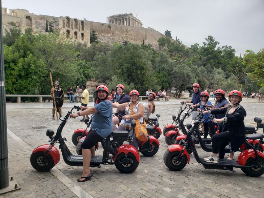 Athens: Award-Winning Acropolis Guided e-Scooter Tour - How strong are the guides?