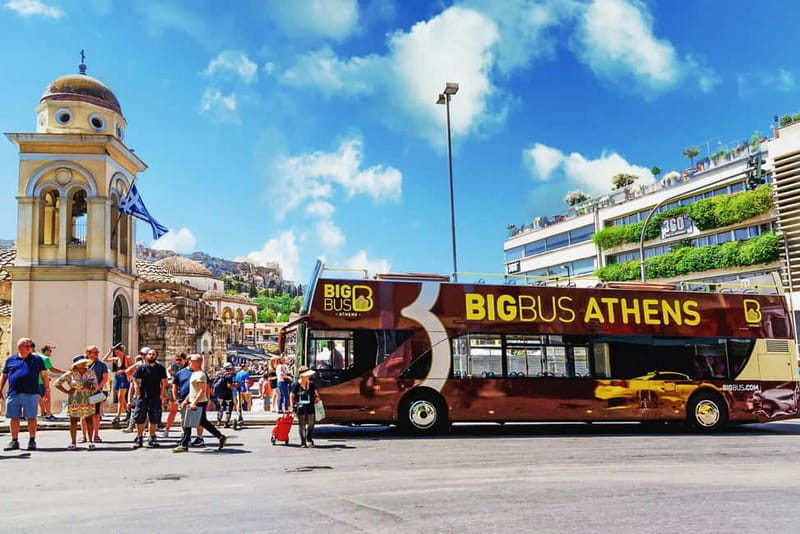 Athens: Big Bus Hop-on, Hop-off Tour by Open-Top Bus - Key points to know before boarding