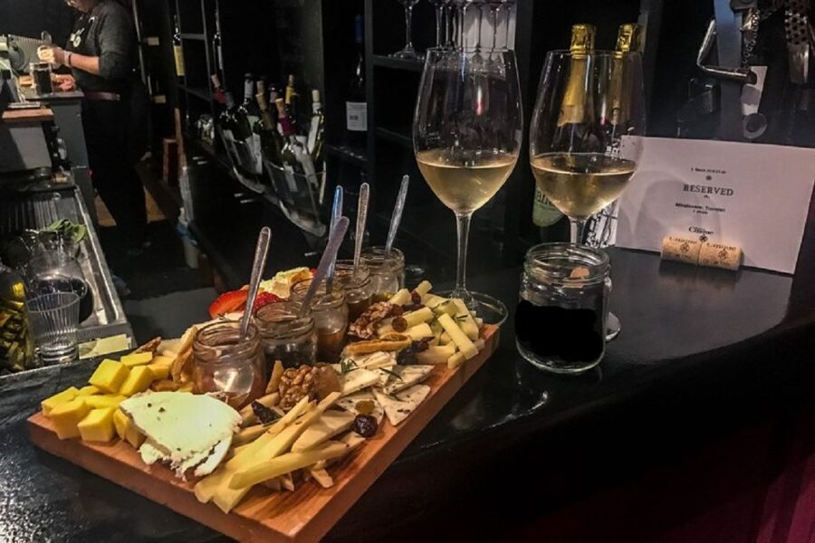 Athens by Night: Sightseeing, Spirits, and Food - Psirri brings wine, salami, and small plates