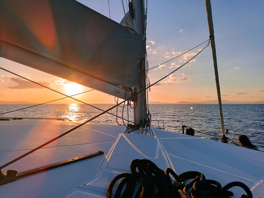 Athens: Catamaran Cruise with Fresh Lunch and Wine - Leaving Athens from Alimos Marina