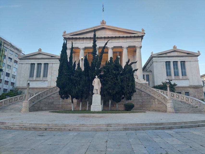 Athens: City Highlights Nighttime Walking Tour in Spanish - Monastiraki and the Ancient Agora finish
