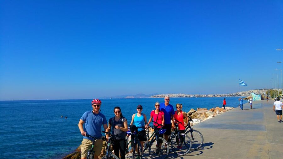 Athens: City & Sea Bike Tour - Thirty minutes at Kalamaki Beach